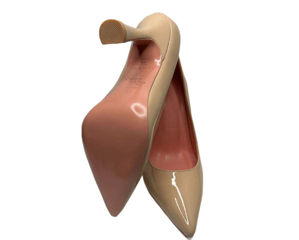 The APHRODITE   peach colour sole high heel women pumps