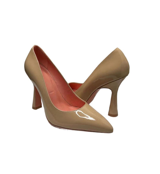 The APHRODITE   peach colour sole high heel women pumps