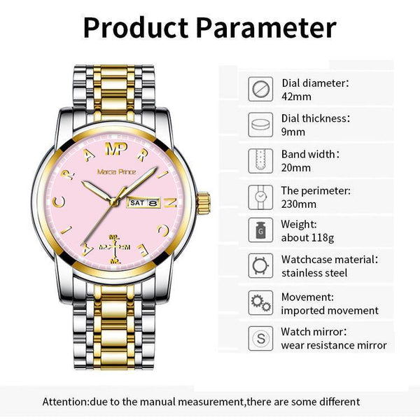 MARCIA PRINCE classic range of watches