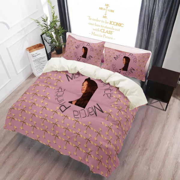 Luxurious designer 3 piece bed set